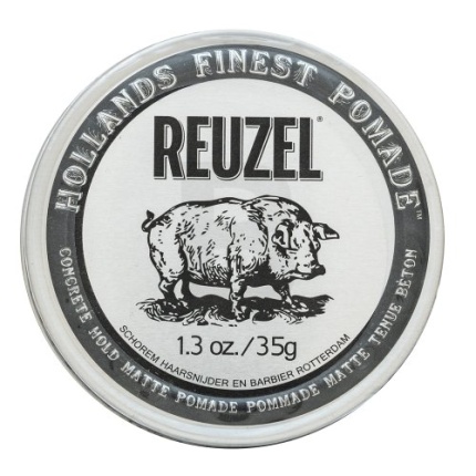 Reuzel Concrete Hold Matte Pomade hair pomade for strong fixation 35 g